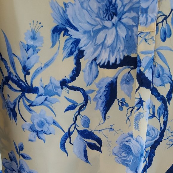 Yellow Floral Talbots Top, Sz M, NWOT - Picture 12 of 12